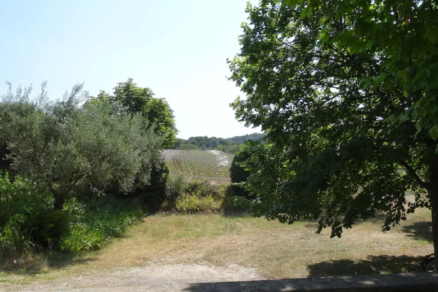 Côté levant depuis la terrasse